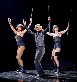 KEELY BEIRNE, AHMAD SIMMONS and SAMANTHA SIEGEL in GOTTA DANCE! photo by Christopher Photo